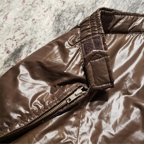 Penny's vintage snow pants brown British Crown‎ Colony of Hong Kong label LG - Picture 7 of 15